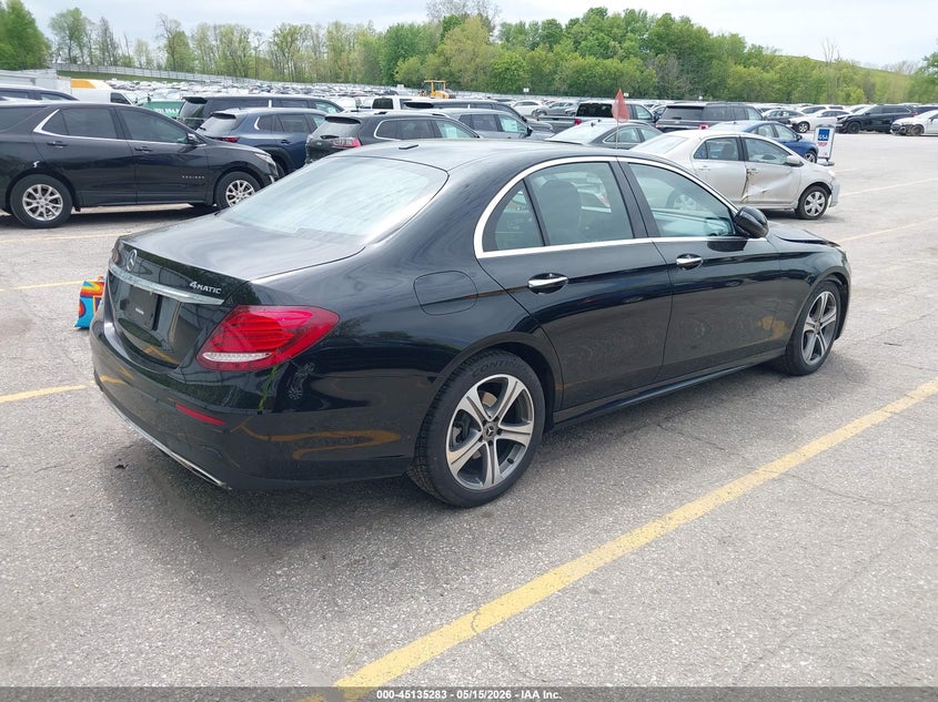 2018 Mercedes-benz E-klasse VIN WDDZF4KB3JA347593 IAAI salvage auction — FRONT END, Clear (Michigan), sold $10,100 on 2026-07-06 (photo 4)