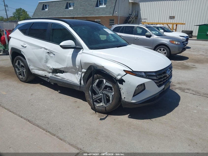 2024 Hyundai Tucson VIN KM8JCCD16RU192266 IAAI salvage auction — SIDE, Salvage (Illinois), sold $8,600 on 2026-07-21 (photo 1)