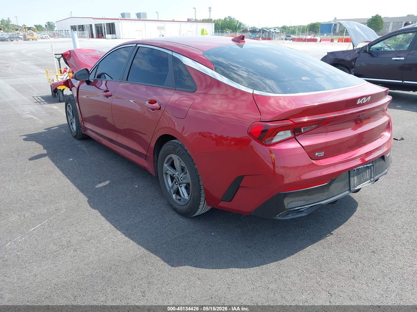 2022 Kia K5 VIN 5XXG14J2XNG089181 IAAI salvage auction — FRONT END, Salvage (Illinois), sold $2,050 on 2026-07-07 (photo 3)