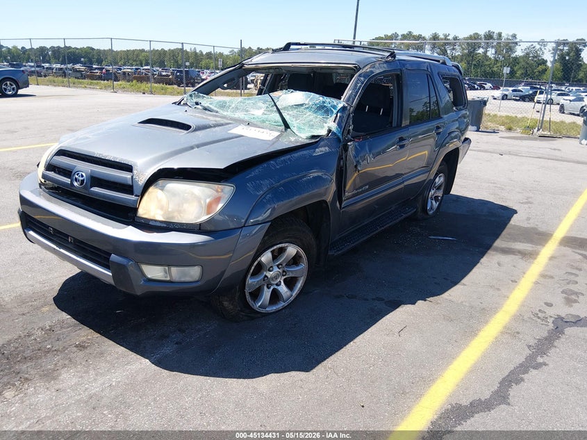 2004 Toyota 4runner VIN JTEBU14R340045592 IAAI salvage auction — ROLLOVER, Salvage (South Carolina), sold $250 on 2026-07-29 (photo 2)