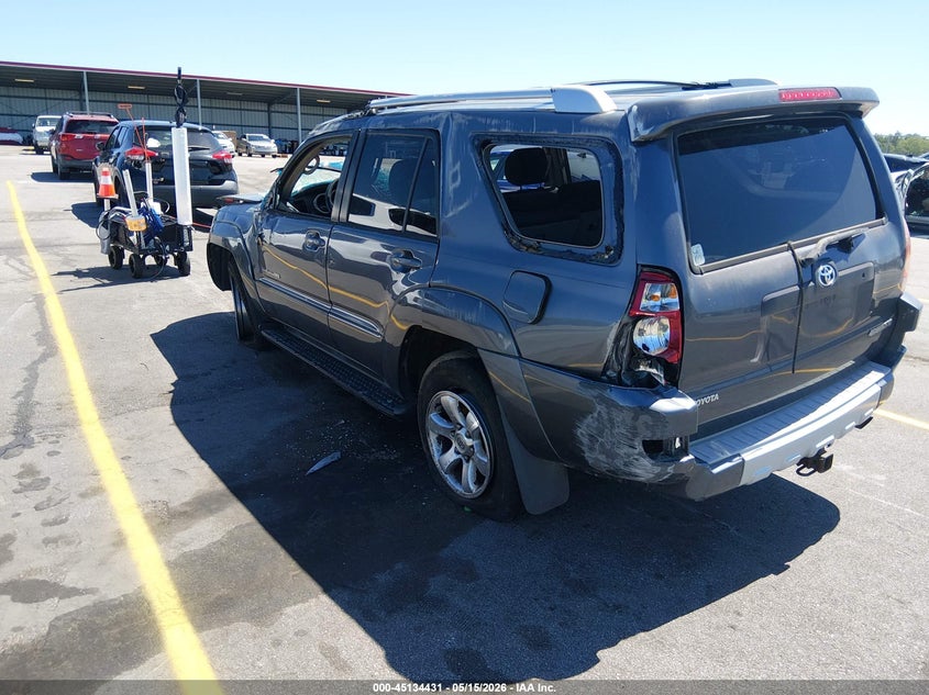 2004 Toyota 4runner VIN JTEBU14R340045592 IAAI salvage auction — ROLLOVER, Salvage (South Carolina), sold $250 on 2026-07-29 (photo 3)