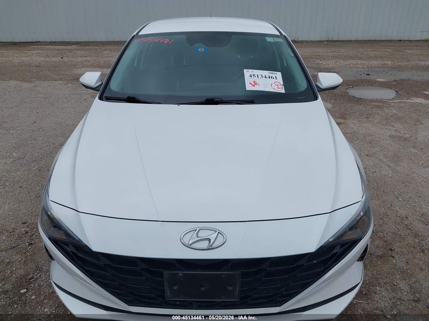 2022 Hyundai Elantra VIN 5NPLM4AG8NH083143 IAAI salvage auction — HAIL, Original (Texas), sold $175 on 2026-07-29 (photo 6)