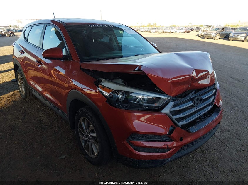 2016 Hyundai Tucson VIN KM8J23A44GU115958 IAAI salvage auction — FRONT END, Salvage (Arizona), sold $2,950 on 2026-07-14 (photo 1)
