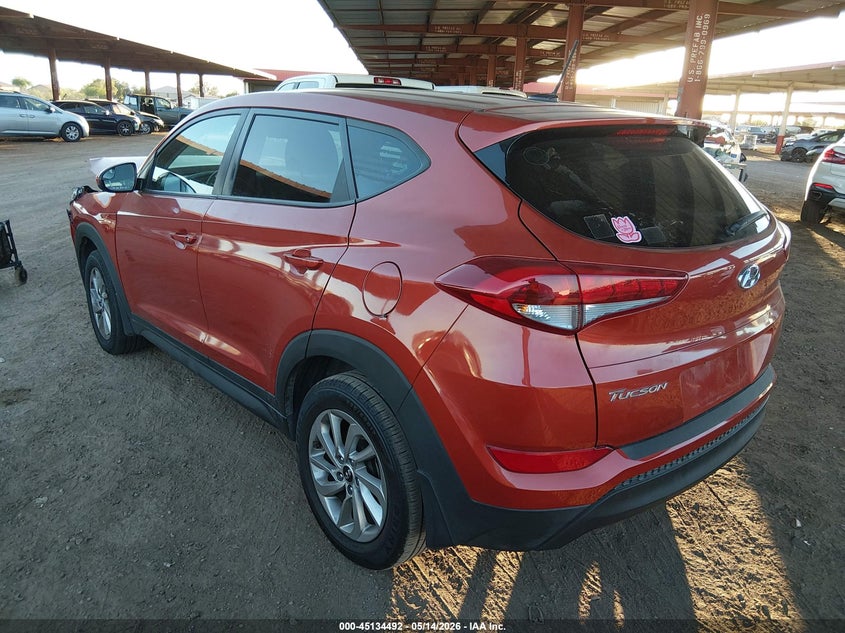 2016 Hyundai Tucson VIN KM8J23A44GU115958 IAAI salvage auction — FRONT END, Salvage (Arizona), sold $2,950 on 2026-07-14 (photo 3)