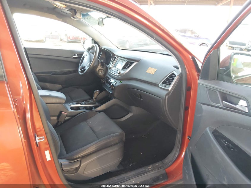 2016 Hyundai Tucson VIN KM8J23A44GU115958 IAAI salvage auction — FRONT END, Salvage (Arizona), sold $2,950 on 2026-07-14 (photo 5)
