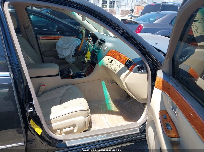 2004 Lexus Ls VIN JTHBN36F940172748 IAAI salvage auction — FRONT END, Salvage (North Carolina), sold $1,700 on 2026-07-13 (photo 5)