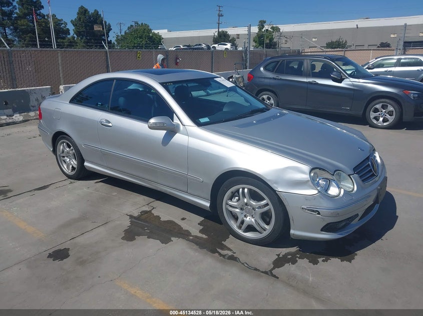 2003 Mercedes-benz Clk-klasse amg VIN WDBTJ76H93F049360 IAAI salvage auction — RIGHT FRONT, Salvage (California), sold $6,750 on 2026-07-13 (photo 1)