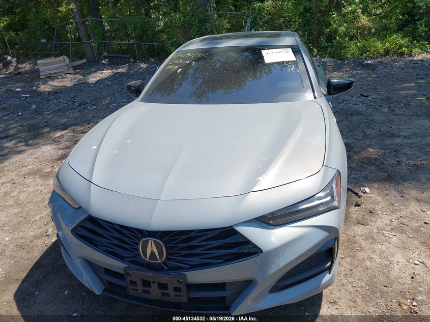 2025 Acura Tlx VIN 19UUB6F56SA001766 IAAI salvage auction — REAR END, Wait Title, sold $15,250 on 2026-08-25 (photo 6)