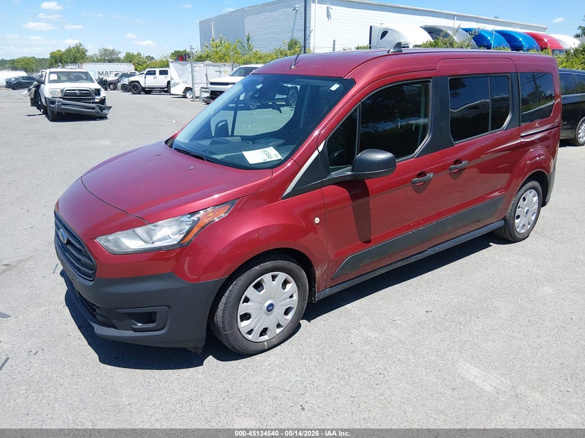 2020 Ford Transit connect VIN NM0GE9E20L1479188 IAAI salvage auction — NORMAL WEAR, Sf97 (North Carolina), sold $11,700 on 2026-07-20 (photo 2)