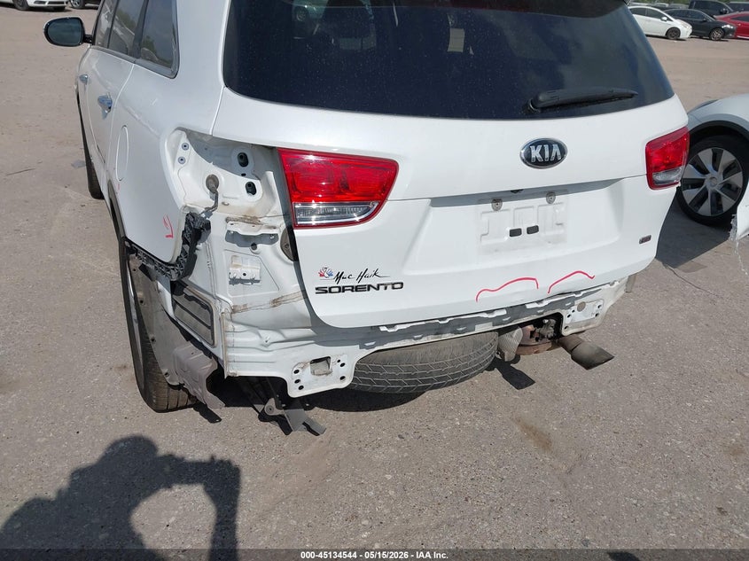 2018 Kia Sorento VIN 5XYPGDA39JG359093 IAAI salvage auction — LEFT & RIGHT, Original (Texas), sold $2,250 on 2026-08-19 (photo 6)