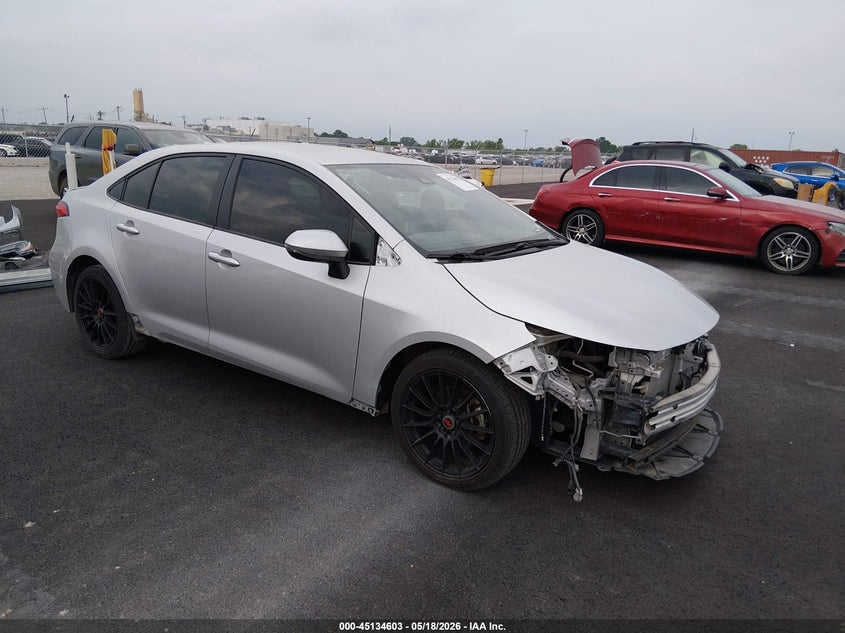 2020 Toyota Corolla VIN JTDS4RCE1LJ003481 IAAI salvage auction — FRONT END, Salvage (Illinois), sold $3,150 on 2026-07-14 (photo 1)