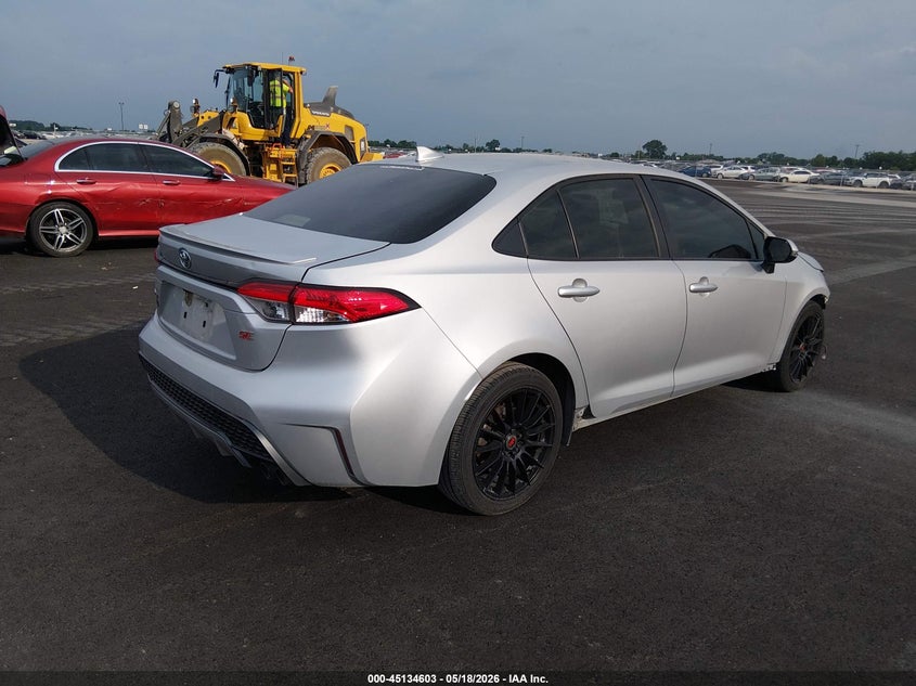 2020 Toyota Corolla VIN JTDS4RCE1LJ003481 IAAI salvage auction — FRONT END, Salvage (Illinois), sold $3,150 on 2026-07-14 (photo 4)