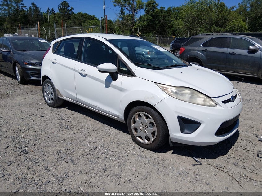 2011 Ford Fiesta VIN 3FADP4EJ5BM191362 IAAI salvage auction — LEFT FRONT, Clear (South Carolina), sold $375 on 2026-07-28 (photo 1)