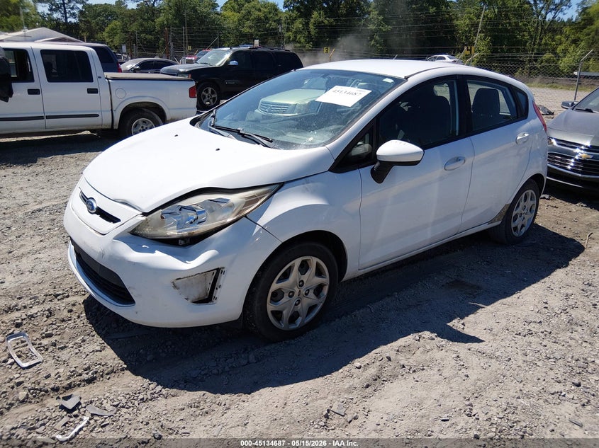 2011 Ford Fiesta VIN 3FADP4EJ5BM191362 IAAI salvage auction — LEFT FRONT, Clear (South Carolina), sold $375 on 2026-07-28 (photo 2)