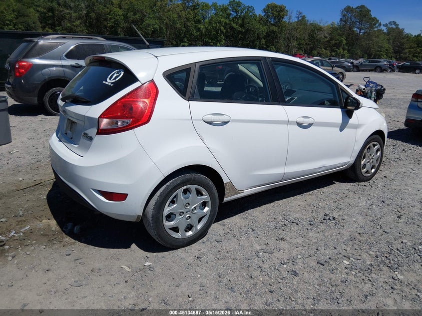 2011 Ford Fiesta VIN 3FADP4EJ5BM191362 IAAI salvage auction — LEFT FRONT, Clear (South Carolina), sold $375 on 2026-07-28 (photo 4)