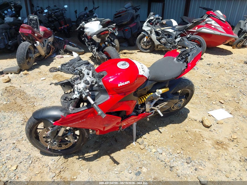 2020 Ducati Panigale VIN ZDMHAATW3LB000903 IAAI salvage auction — FRONT END, Salvage (North Carolina), sold $25 on 2026-09-08 (photo 2)