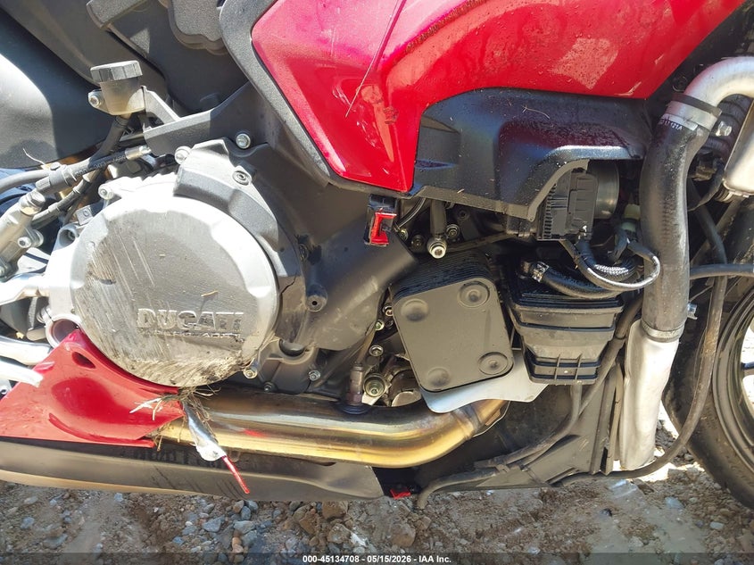 2020 Ducati Panigale VIN ZDMHAATW3LB000903 IAAI salvage auction — FRONT END, Salvage (North Carolina), sold $25 on 2026-09-08 (photo 8)