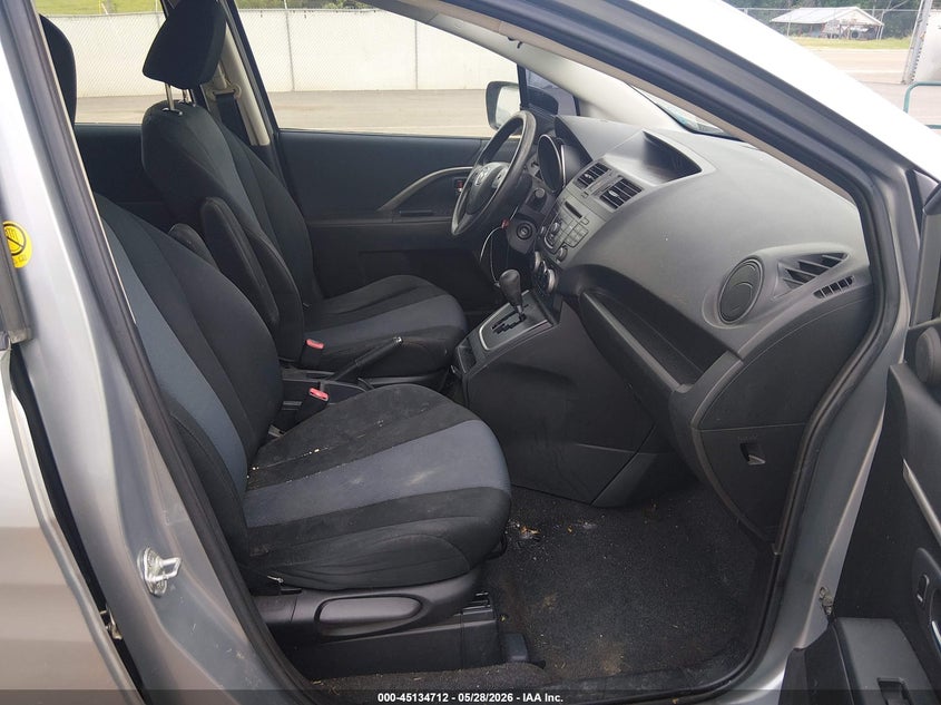 2013 Mazda 5 VIN JM1CW2BL5D0147581 IAAI salvage auction — LEFT FRONT, Salvage Title, sold $600 on 2026-07-25 (photo 5)