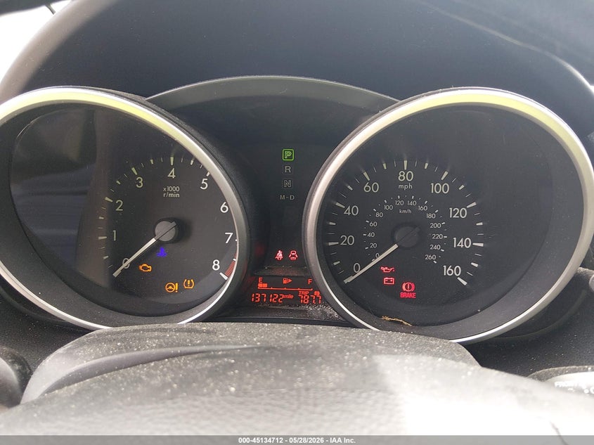 2013 Mazda 5 VIN JM1CW2BL5D0147581 IAAI salvage auction — LEFT FRONT, Salvage Title, sold $600 on 2026-07-25 (photo 7)