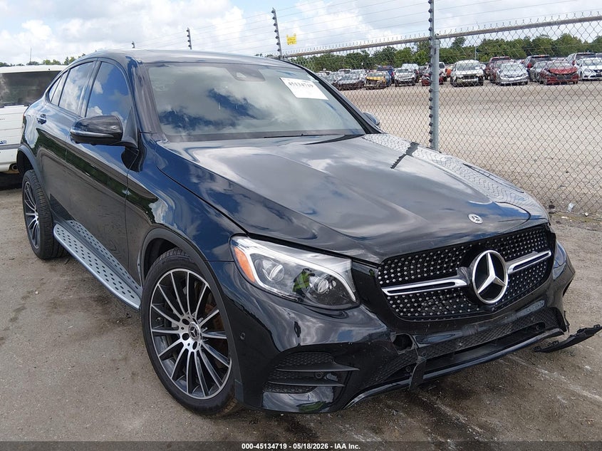 2019 Mercedes-benz Glc coupe VIN WDC0J4KB7KF511685 — IAAI salvage auction photo