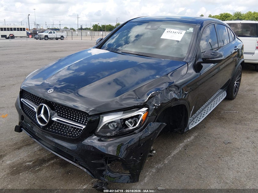 2019 Mercedes-benz Glc coupe VIN WDC0J4KB7KF511685 IAAI salvage auction — LEFT FRONT, Salvage - Greater Than 75% (Maryland), sold $13,500 on 2026-08-29 (photo 2)