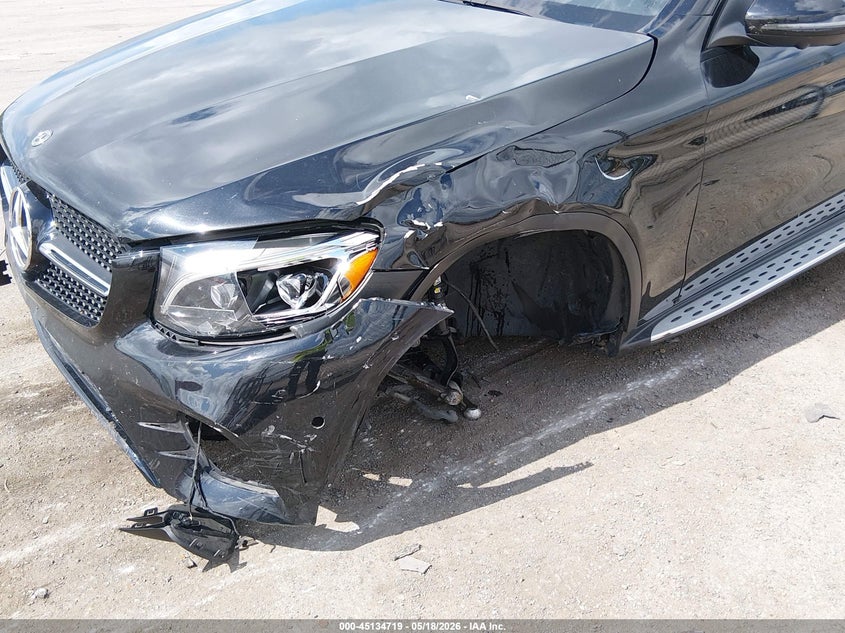 2019 Mercedes-benz Glc coupe VIN WDC0J4KB7KF511685 IAAI salvage auction — LEFT FRONT, Salvage - Greater Than 75% (Maryland), sold $13,500 on 2026-08-29 (photo 6)