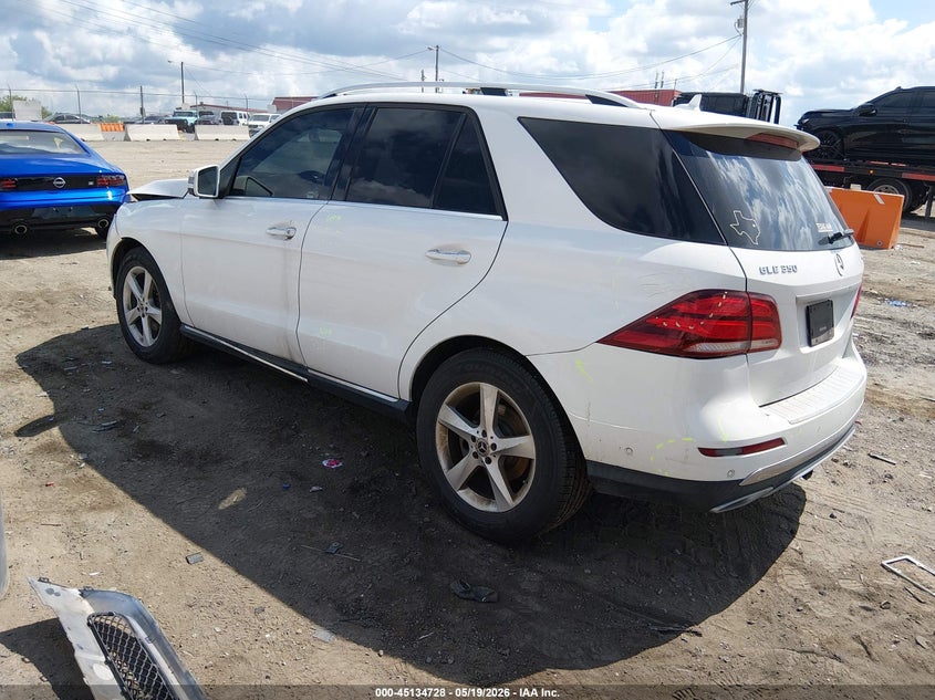 2017 Mercedes-benz Gle VIN 4JGDA5HB4HA946167 IAAI salvage auction — FRONT END, Salvage (Tennessee), sold $7,800 on 2026-08-01 (photo 3)