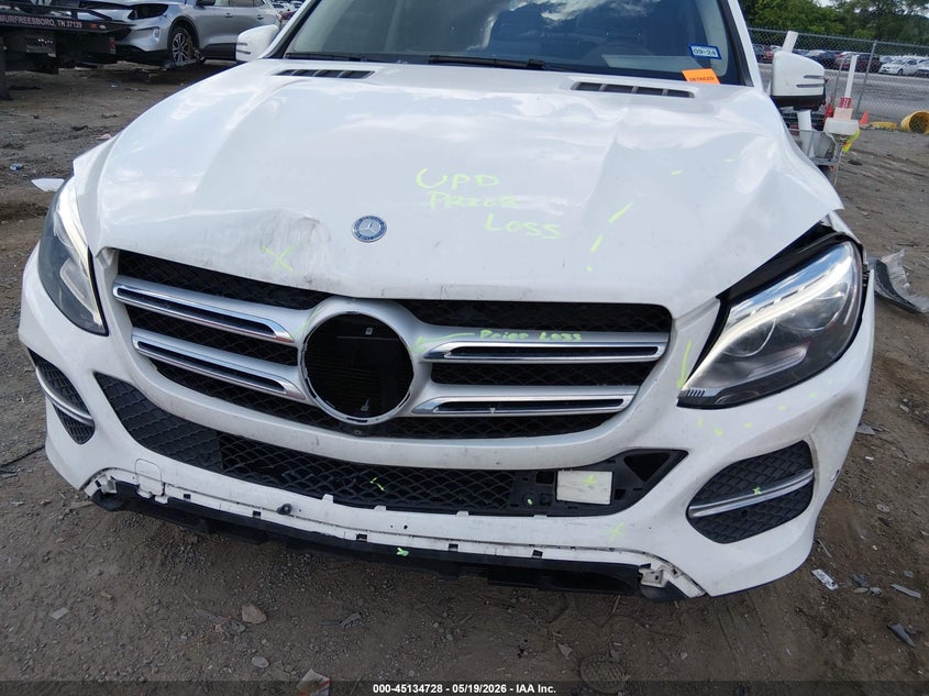 2017 Mercedes-benz Gle VIN 4JGDA5HB4HA946167 IAAI salvage auction — FRONT END, Salvage (Tennessee), sold $7,800 on 2026-08-01 (photo 6)