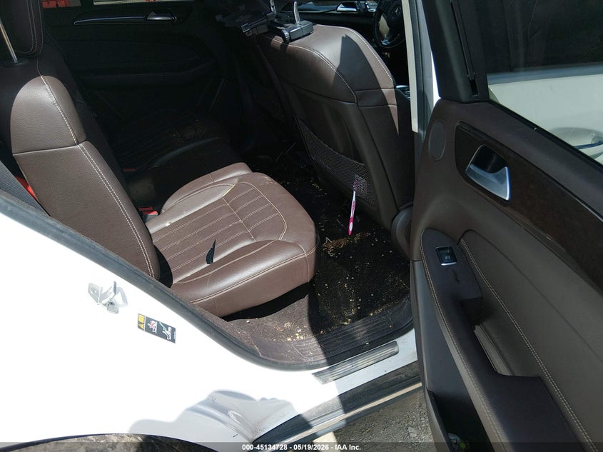2017 Mercedes-benz Gle VIN 4JGDA5HB4HA946167 IAAI salvage auction — FRONT END, Salvage (Tennessee), sold $7,800 on 2026-08-01 (photo 8)