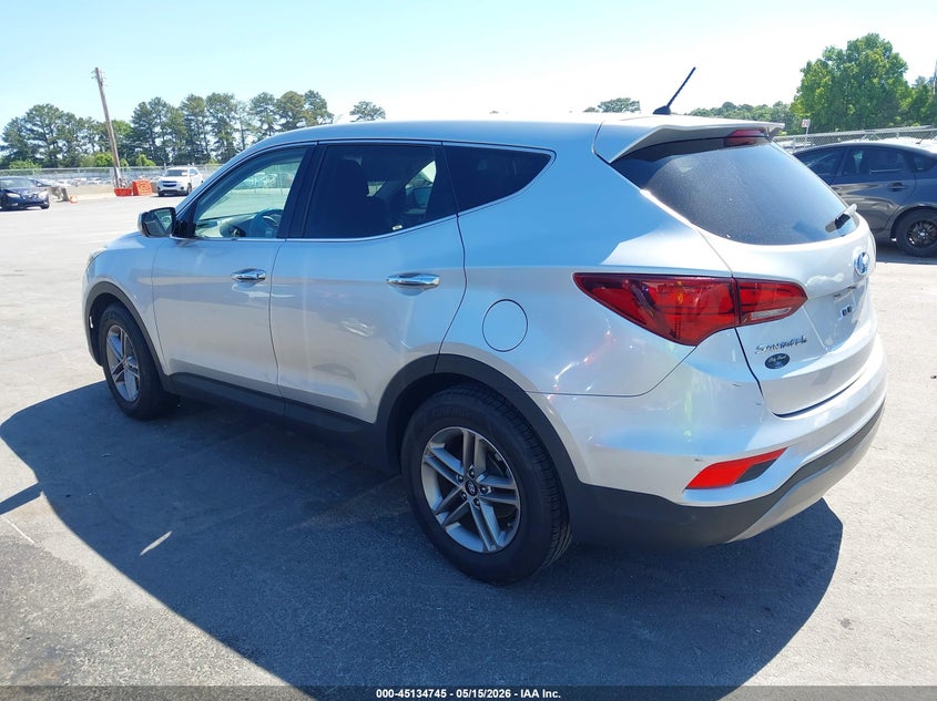 2018 Hyundai Santa fe VIN 5XYZT3LB5JG510773 IAAI salvage auction — FRONT END, Repossession Paperwork (Georgia), sold $3,150 on 2026-07-08 (photo 3)
