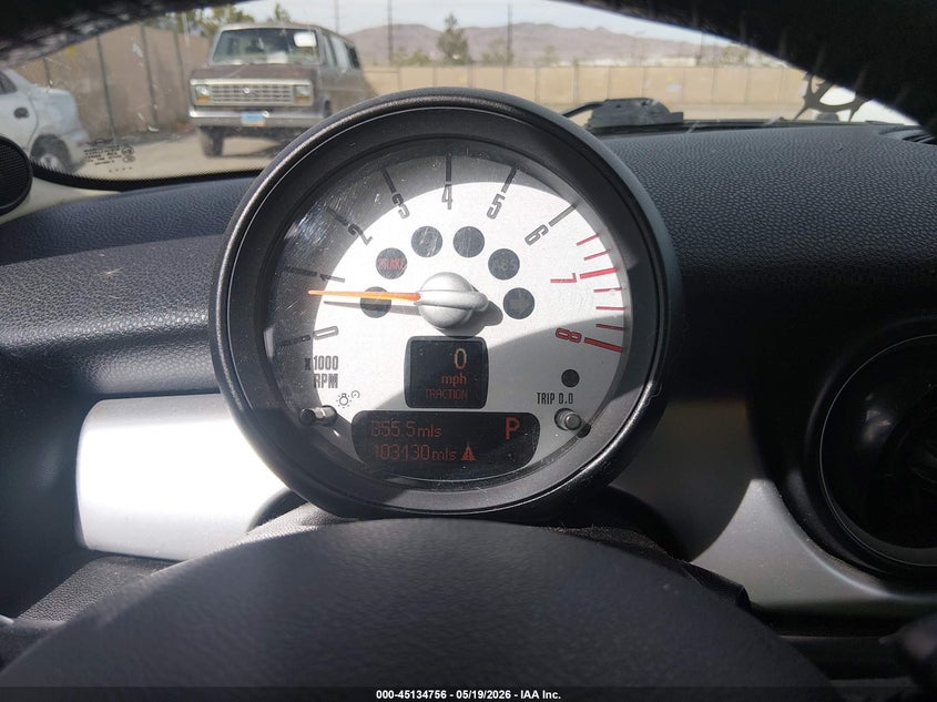 2011 Mini Cooper VIN WMWSV3C51BTY10657 IAAI salvage auction — NORMAL WEAR, Clear (California), sold $400 on 2026-07-10 (photo 7)