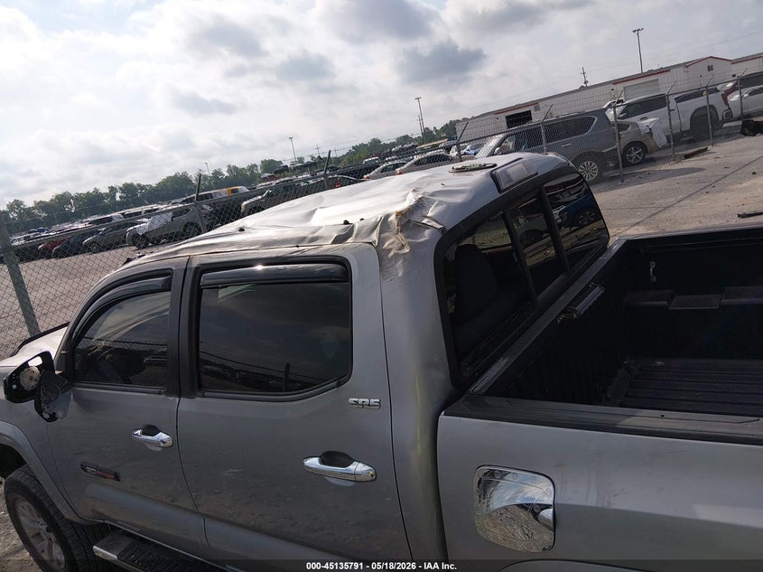 2017 Toyota Tacoma VIN 5TFAZ5CN9HX050722 IAAI salvage auction — ALL OVER, Salvage (Louisiana), sold $4,100 on 2026-07-21 (photo 6)