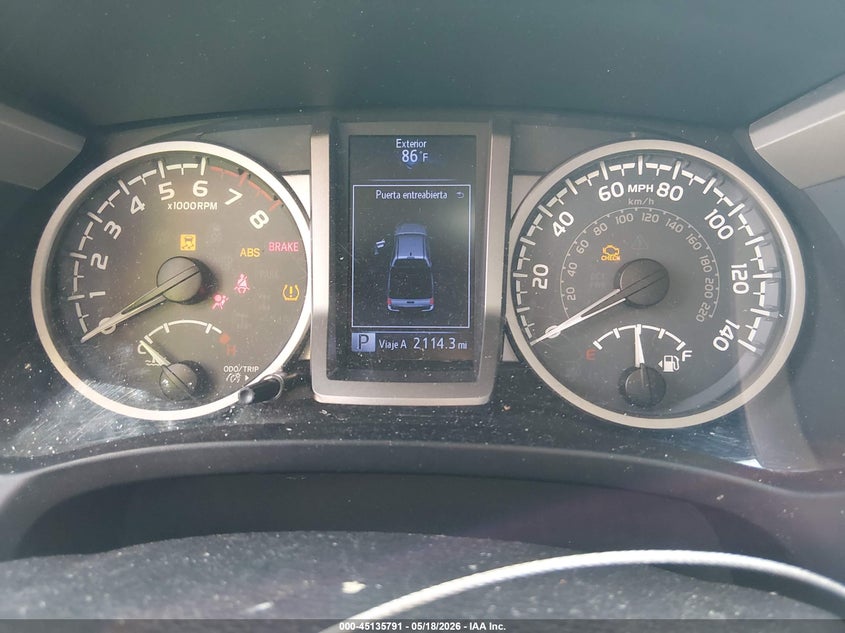 2017 Toyota Tacoma VIN 5TFAZ5CN9HX050722 IAAI salvage auction — ALL OVER, Salvage (Louisiana), sold $4,100 on 2026-07-21 (photo 7)