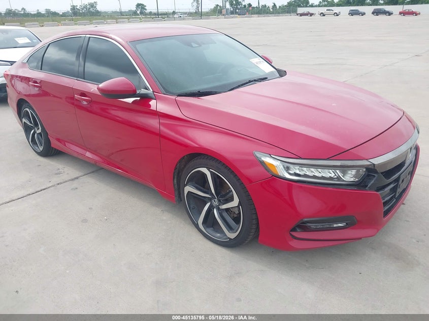 2018 Honda Accord VIN 1HGCV1F37JA182816 — IAAI salvage auction photo