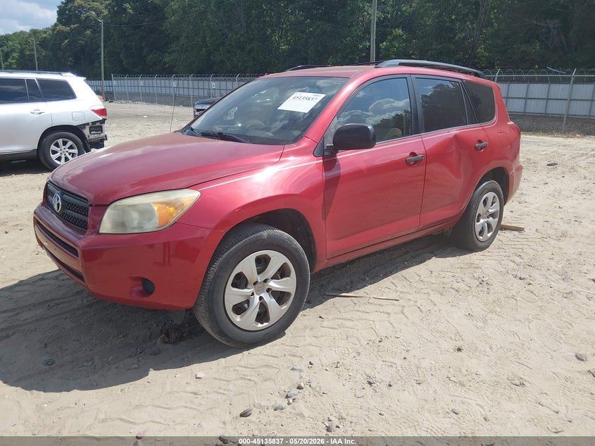 2007 Toyota Rav4 VIN JTMBD33V175076992 IAAI salvage auction — FRONT END, Repossession Paperwork (Georgia), sold $1,850 on 2026-07-16 (photo 2)