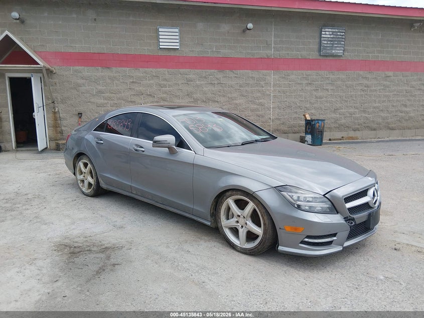 2014 Mercedes-benz Cls-klasse VIN WDDLJ9BB6EA099024 IAAI salvage auction — FRONT END, Salvage (Maine), sold $3,800 on 2026-07-13 (photo 1)