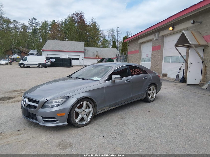 2014 Mercedes-benz Cls-klasse VIN WDDLJ9BB6EA099024 IAAI salvage auction — FRONT END, Salvage (Maine), sold $3,800 on 2026-07-13 (photo 2)