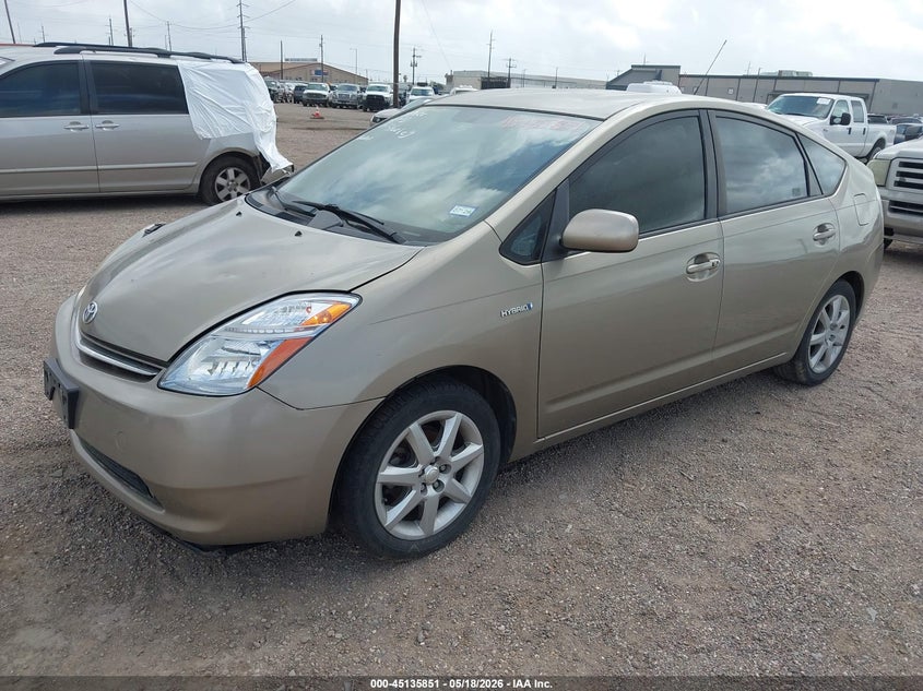 2008 Toyota Prius VIN JTDKB20U887736561 IAAI salvage auction — RIGHT FRONT, Salvage (Texas), sold $375 on 2026-07-29 (photo 2)
