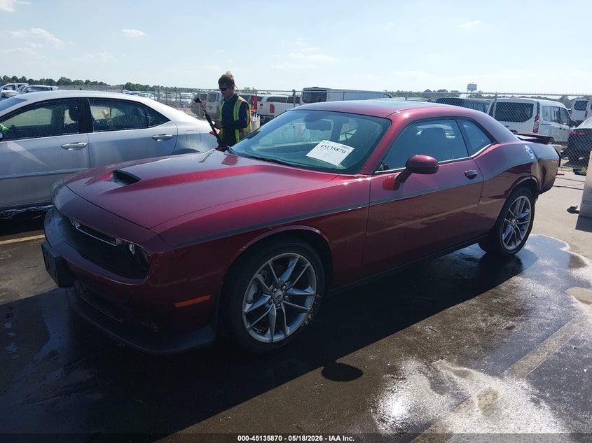 2021 Dodge Challenger VIN 2C3CDZKG5MH634930 IAAI salvage auction — REAR END, Salvage Title, sold $7,000 on 2026-08-28 (photo 2)
