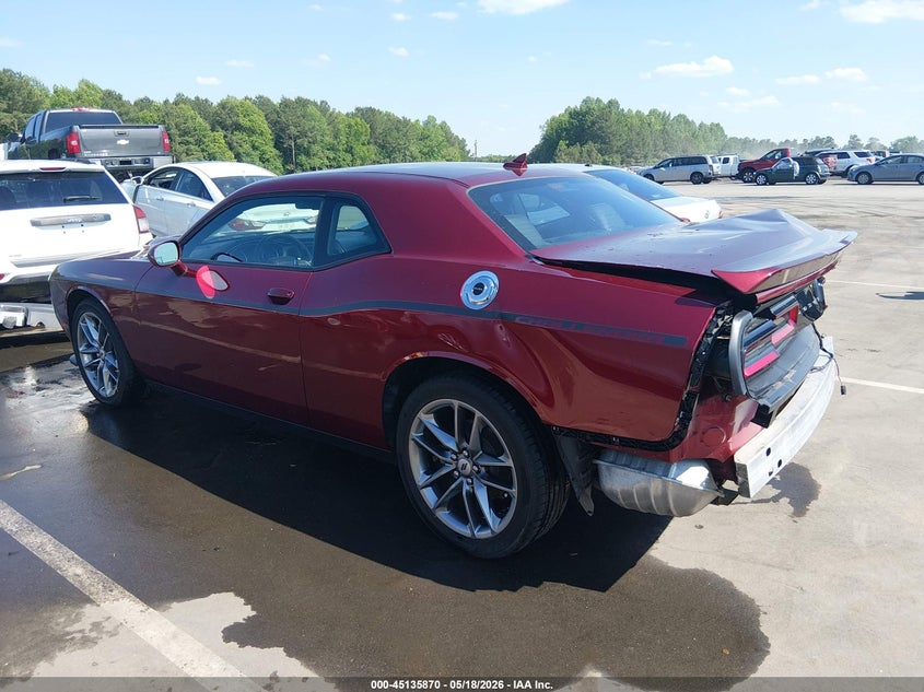 2021 Dodge Challenger VIN 2C3CDZKG5MH634930 IAAI salvage auction — REAR END, Salvage Title, sold $7,000 on 2026-08-28 (photo 3)