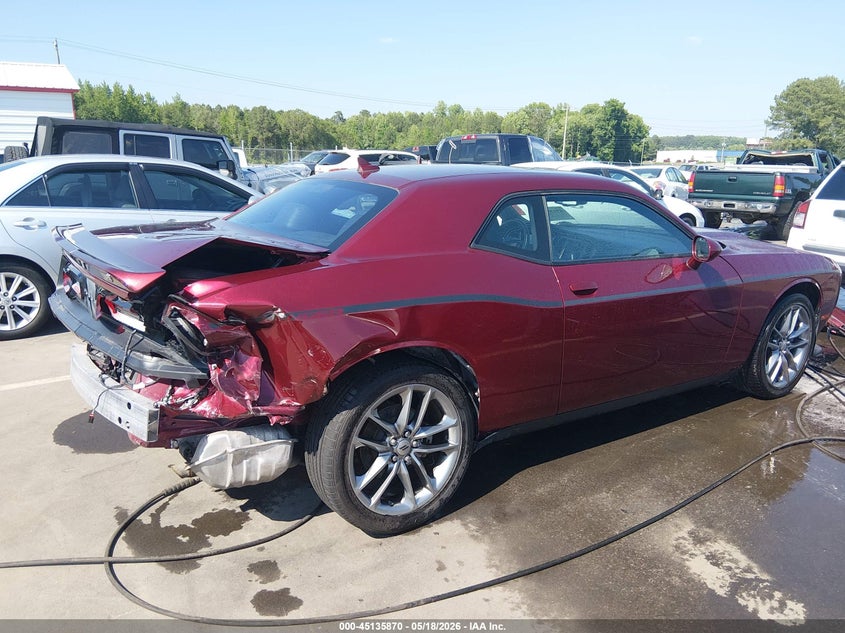 2021 Dodge Challenger VIN 2C3CDZKG5MH634930 IAAI salvage auction — REAR END, Salvage Title, sold $7,000 on 2026-08-28 (photo 4)