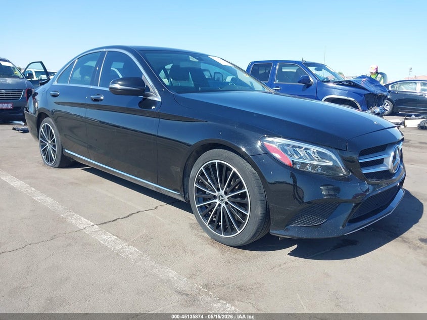 2020 Mercedes-benz C-klasse VIN W1KWF8DB4LR590759 IAAI salvage auction — REAR END, Salvage (Arizona), sold $7,200 on 2026-07-21 (photo 1)