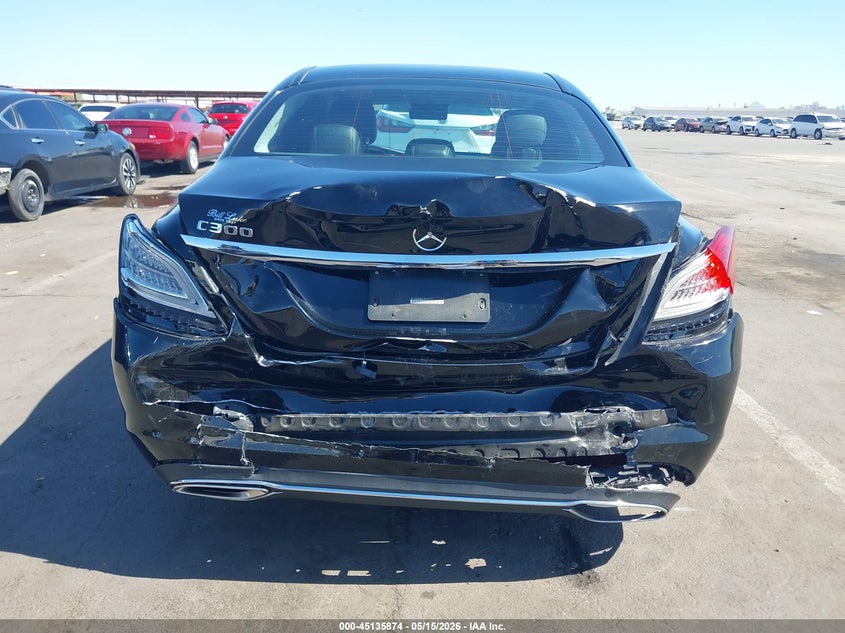 2020 Mercedes-benz C-klasse VIN W1KWF8DB4LR590759 IAAI salvage auction — REAR END, Salvage (Arizona), sold $7,200 on 2026-07-21 (photo 6)