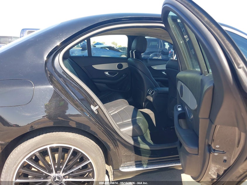 2020 Mercedes-benz C-klasse VIN W1KWF8DB4LR590759 IAAI salvage auction — REAR END, Salvage (Arizona), sold $7,200 on 2026-07-21 (photo 8)