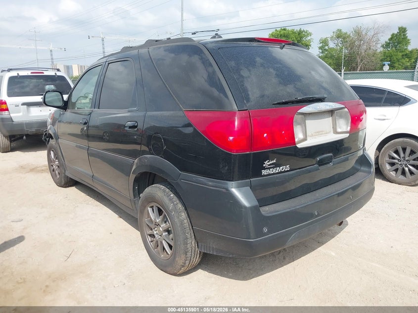 2004 Buick Rendezvous VIN 3G5DA03E54S512588 IAAI salvage auction — LEFT SIDE, Salvage (Texas), sold $350 on 2026-07-06 (photo 3)