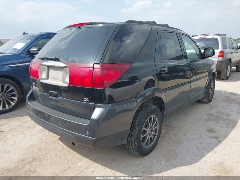 2004 Buick Rendezvous VIN 3G5DA03E54S512588 IAAI salvage auction — LEFT SIDE, Salvage (Texas), sold $350 on 2026-07-06 (photo 4)