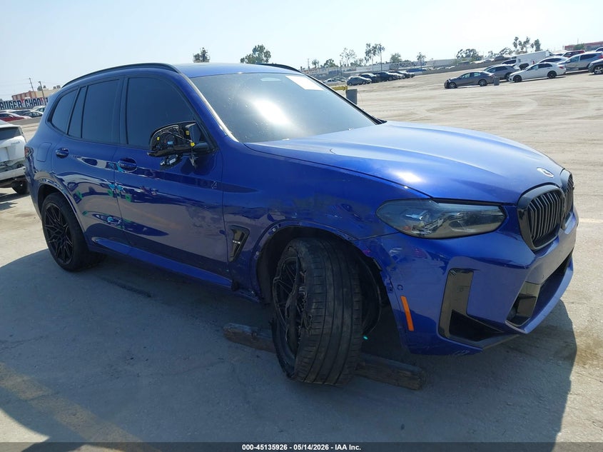2023 BMW X3 m VIN 5YM13EC09P9R51282 IAAI salvage auction — LEFT SIDE, Salvage (California), sold $575 on 2026-07-29 (photo 1)