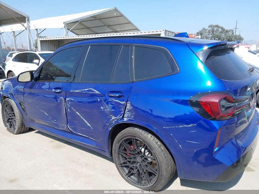 2023 BMW X3 m VIN 5YM13EC09P9R51282 IAAI salvage auction — LEFT SIDE, Salvage (California), sold $575 on 2026-07-29 (photo 6)