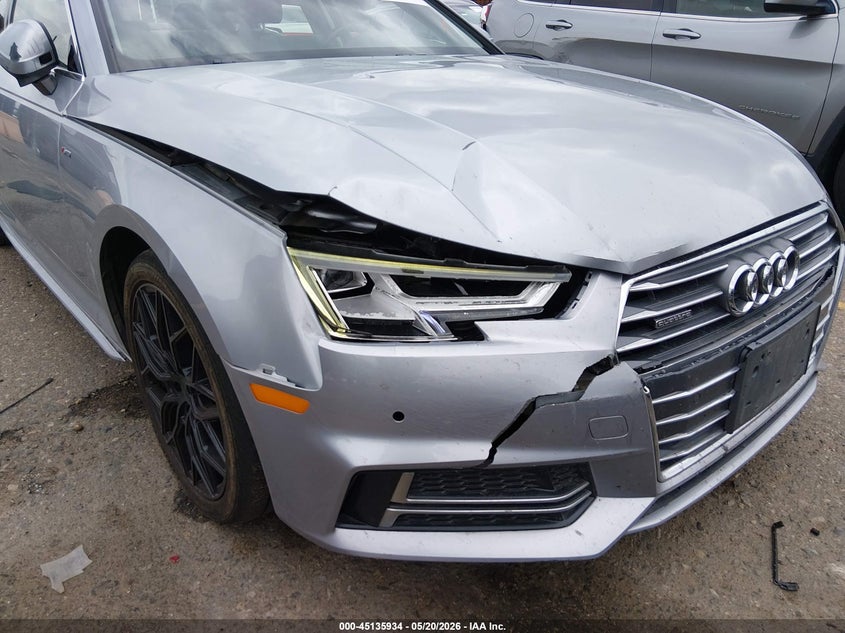 2018 Audi A4 VIN WAUENAF49JA110481 IAAI salvage auction — FRONT & REAR, Salvage (Colorado), sold $2,400 on 2026-08-02 (photo 6)
