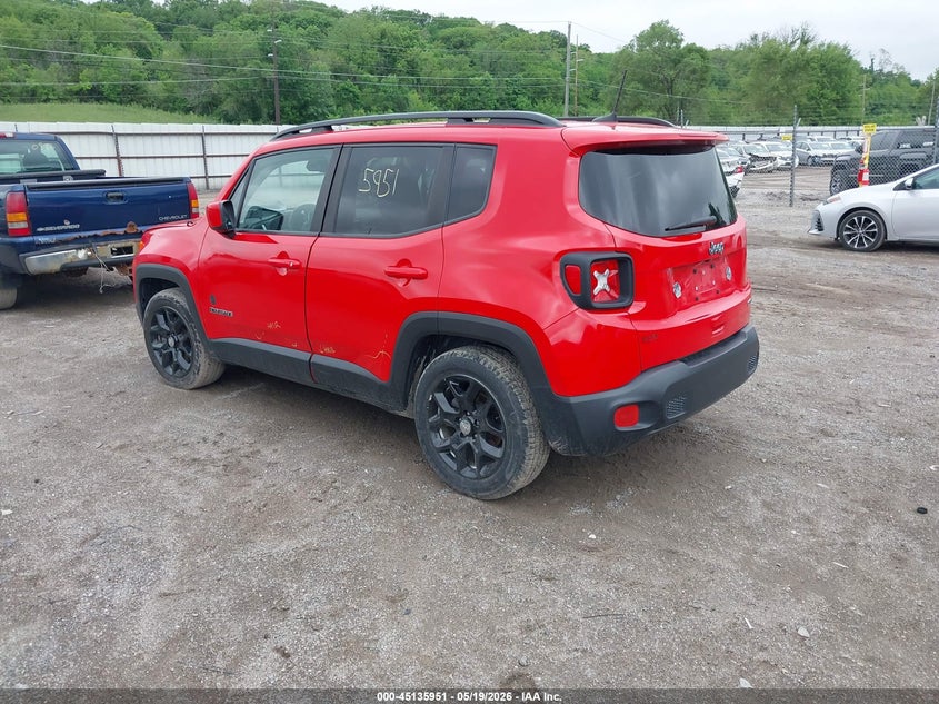 2018 Jeep Renegade VIN ZACCJABB5JPH98957 IAAI salvage auction — FRONT END, Salvage (Iowa), sold $2,450 on 2026-07-06 (photo 3)